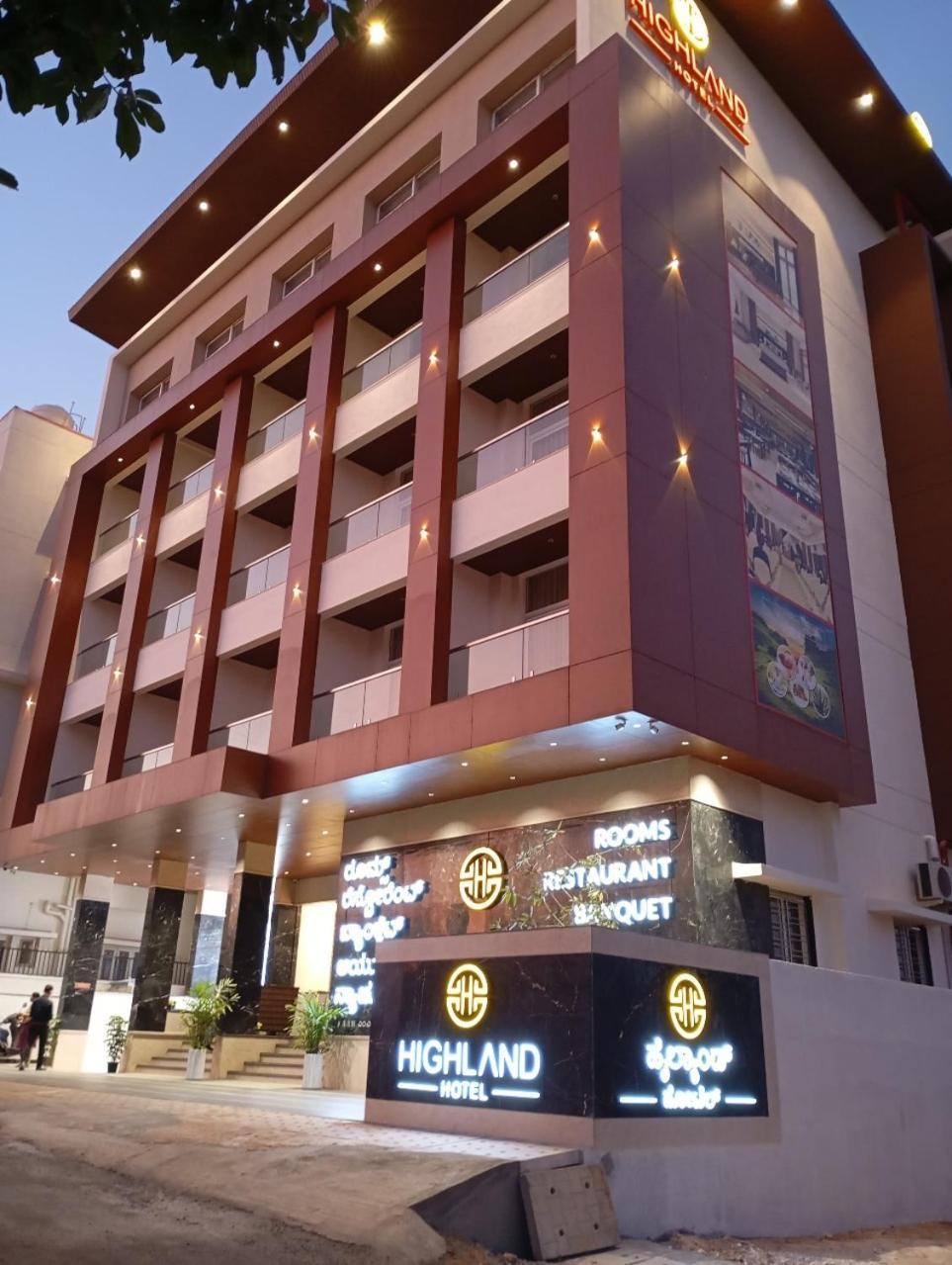 Highland Hotel Bangalore Eksteriør bilde